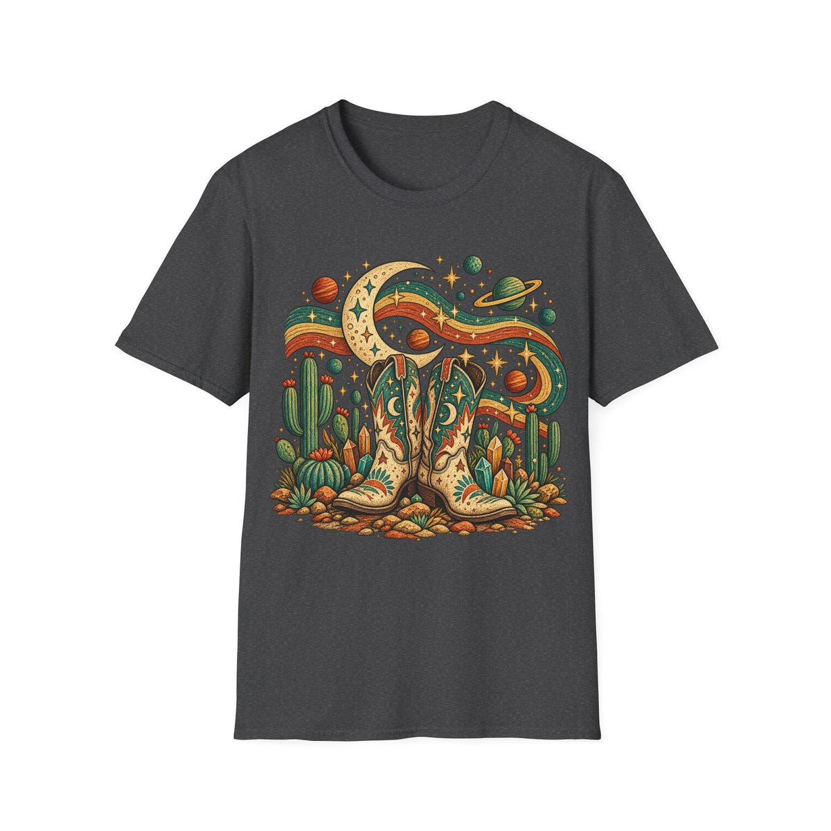 Folk Cosmic Boots T-Shirt product image 11