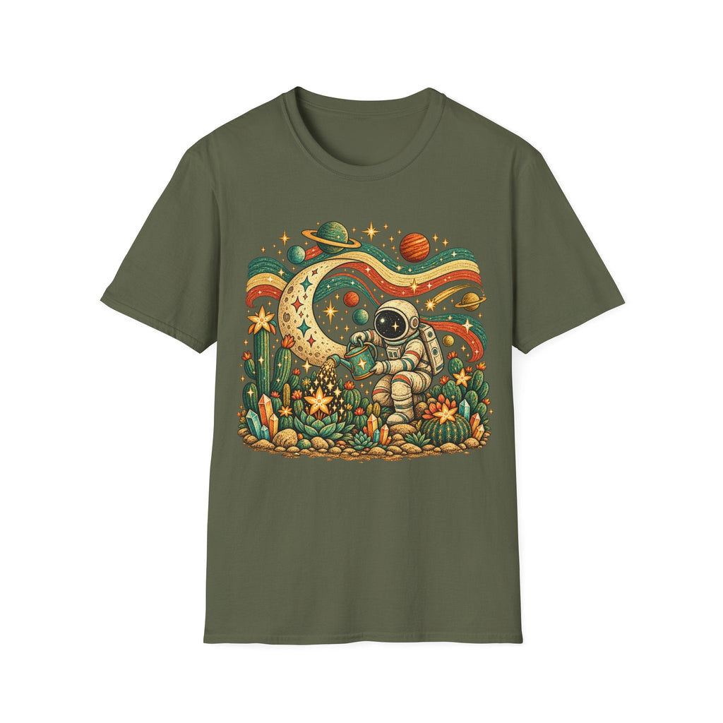 Folk Astronaut Gardener T-Shirt product image 11