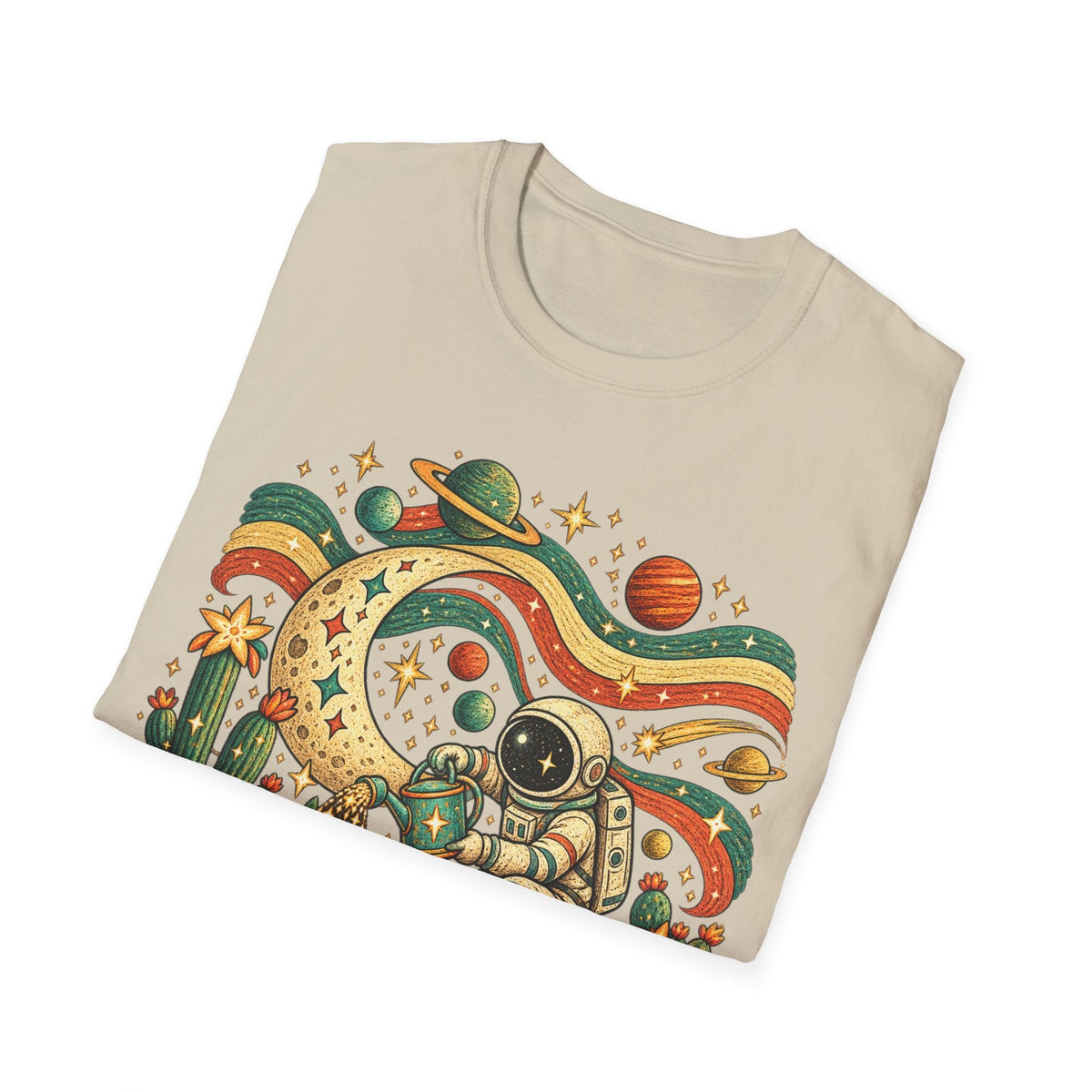 Folk Astronaut Gardener T-Shirt product image 23