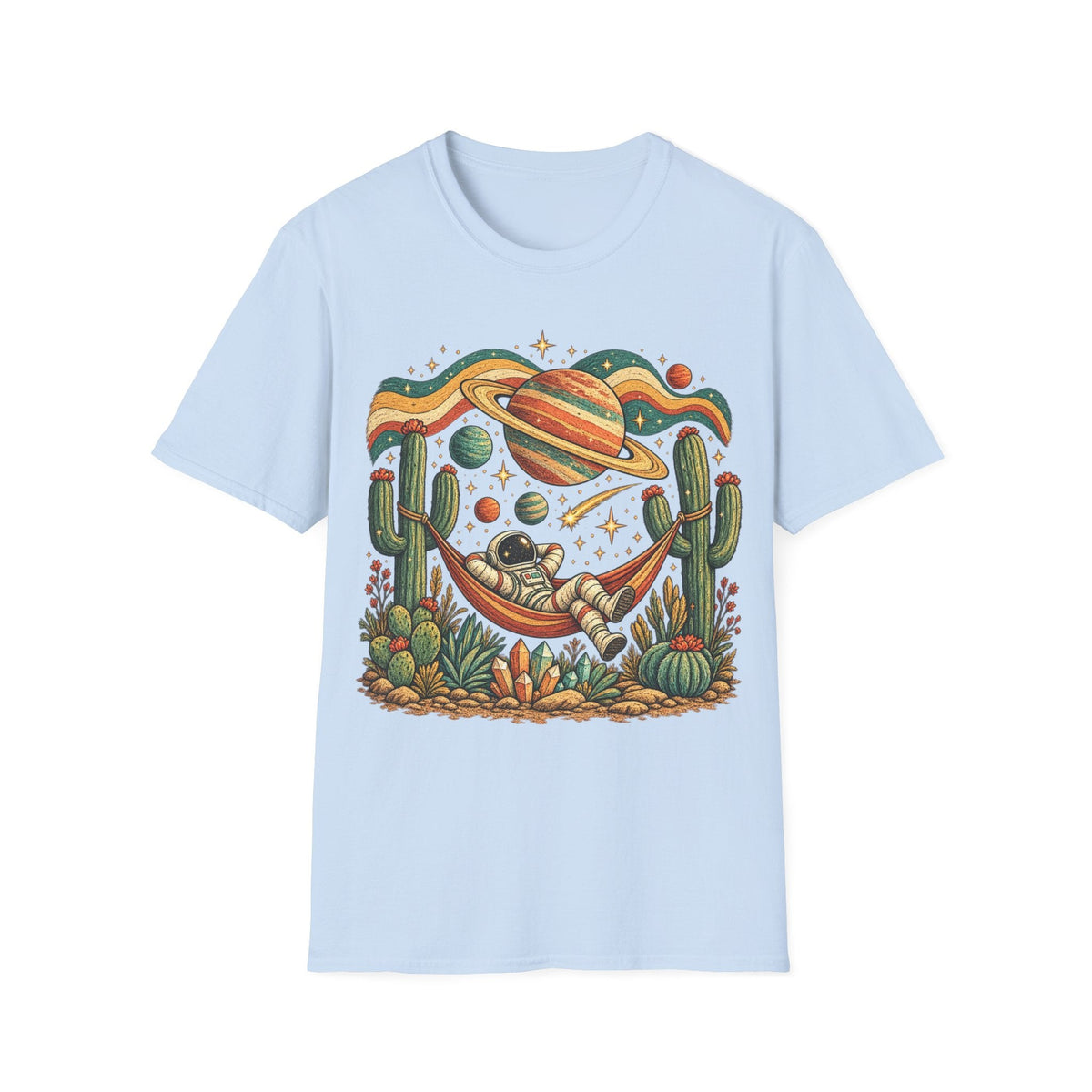 Folk Hammock Astronaut T-Shirt product image 13