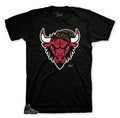 Retro 8 Air Raid Rasta Bull Shirt