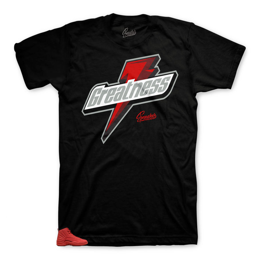 Retro 12 Gym Red Greatness Shirt