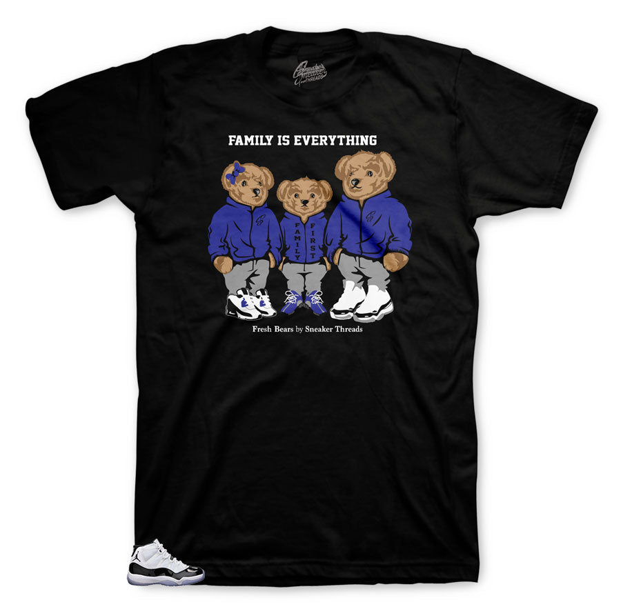 Retro 11 Concord Sneaker Bears Shirt