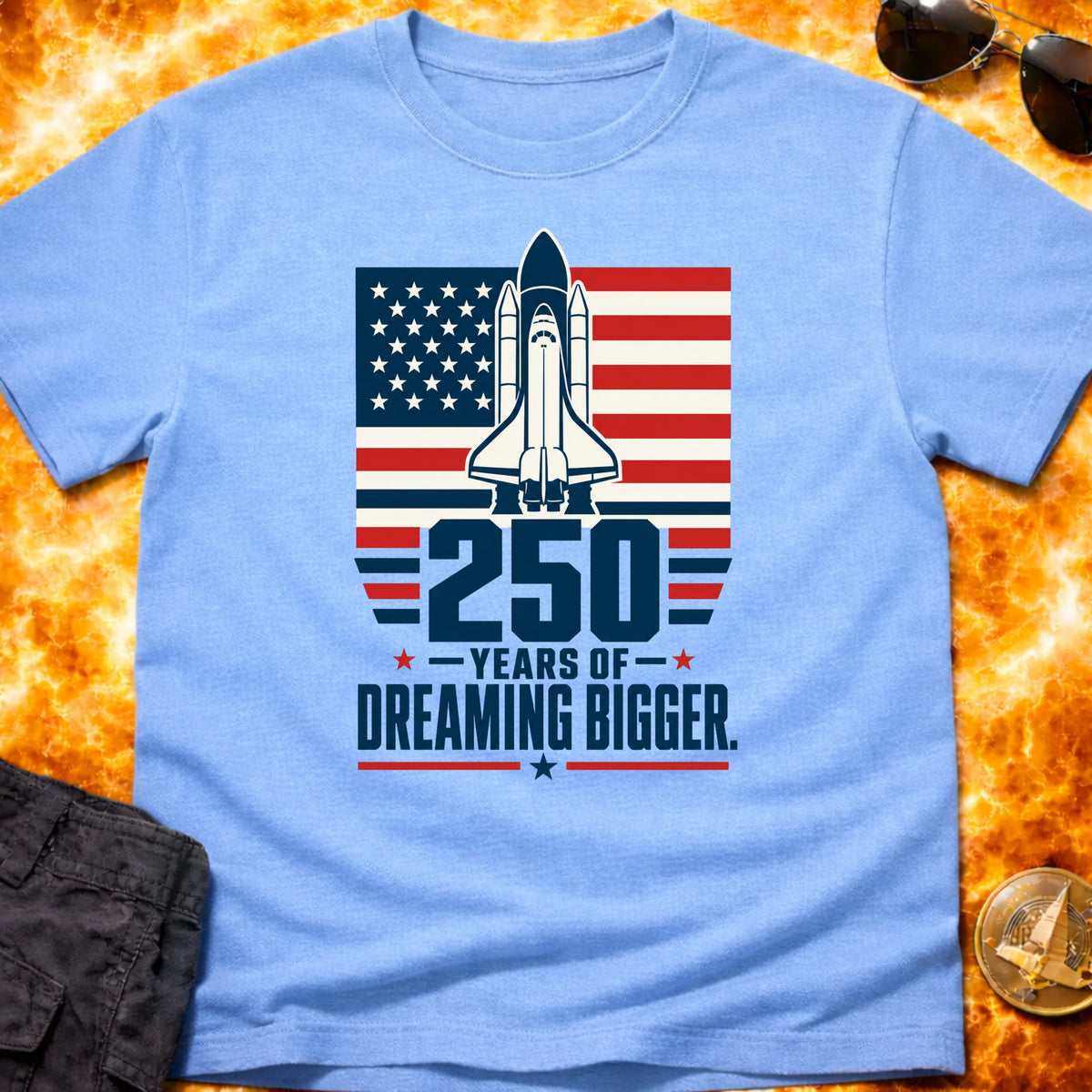 250 Years of Dreaming Bigger T-Shirt product image 2