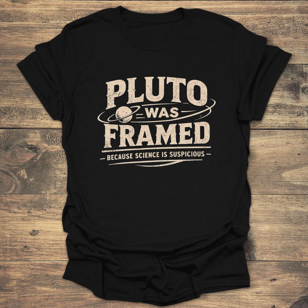 Pluto Was Framed Funny Science product image 1