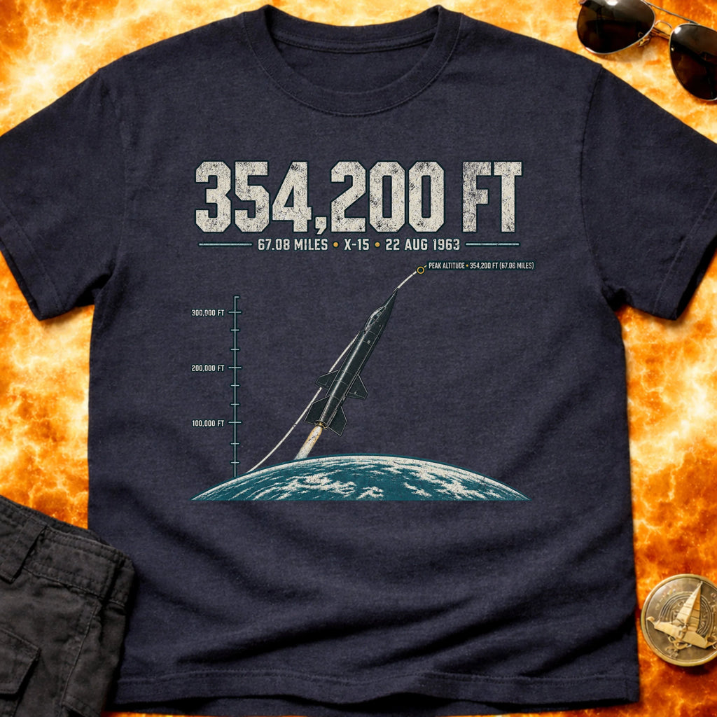 354200 Feet T-Shirt product image 6