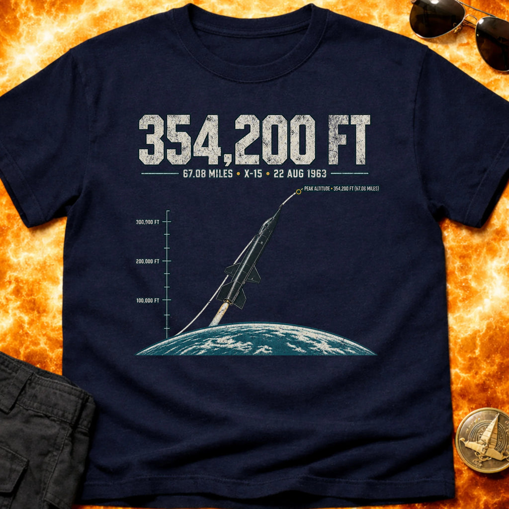 354200 Feet T-Shirt product image 4