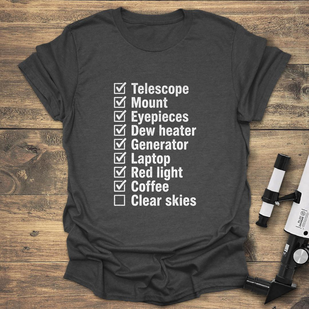Funny Astronomy Checklist product image 3