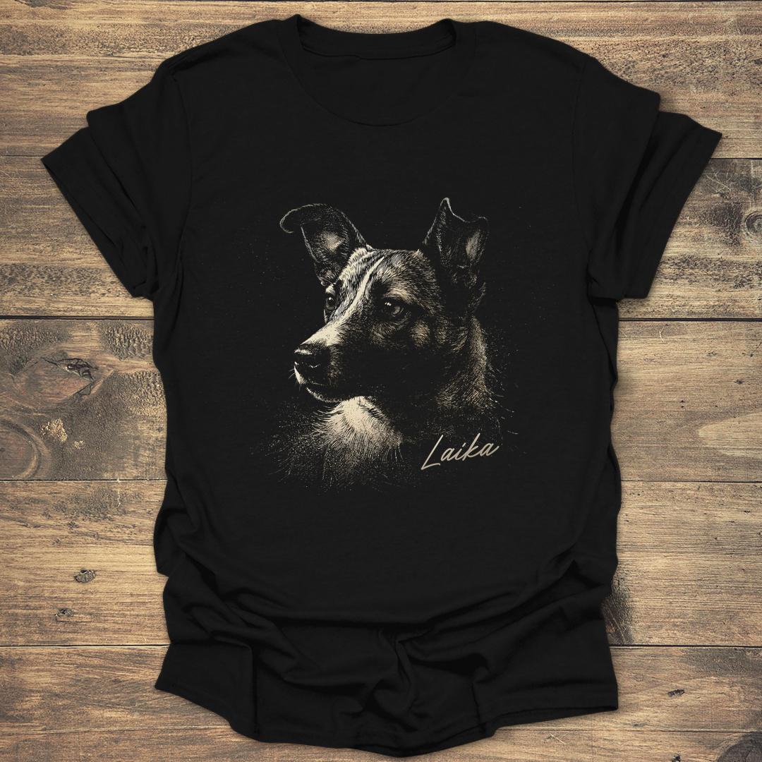 Laika Space Dog Artistic Portrait product image 1