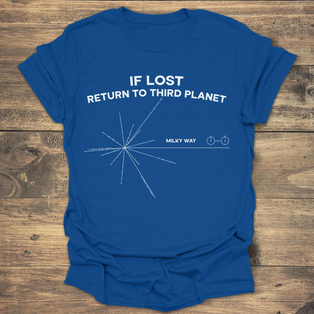 If Lost Return To Third Planet Voyager Pulsar Map product image 6