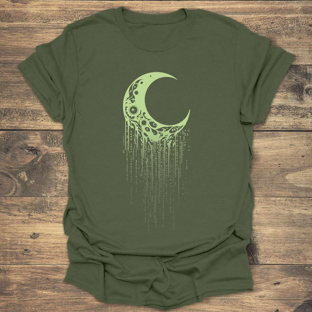Crescent Moon Digital Rain product image 3
