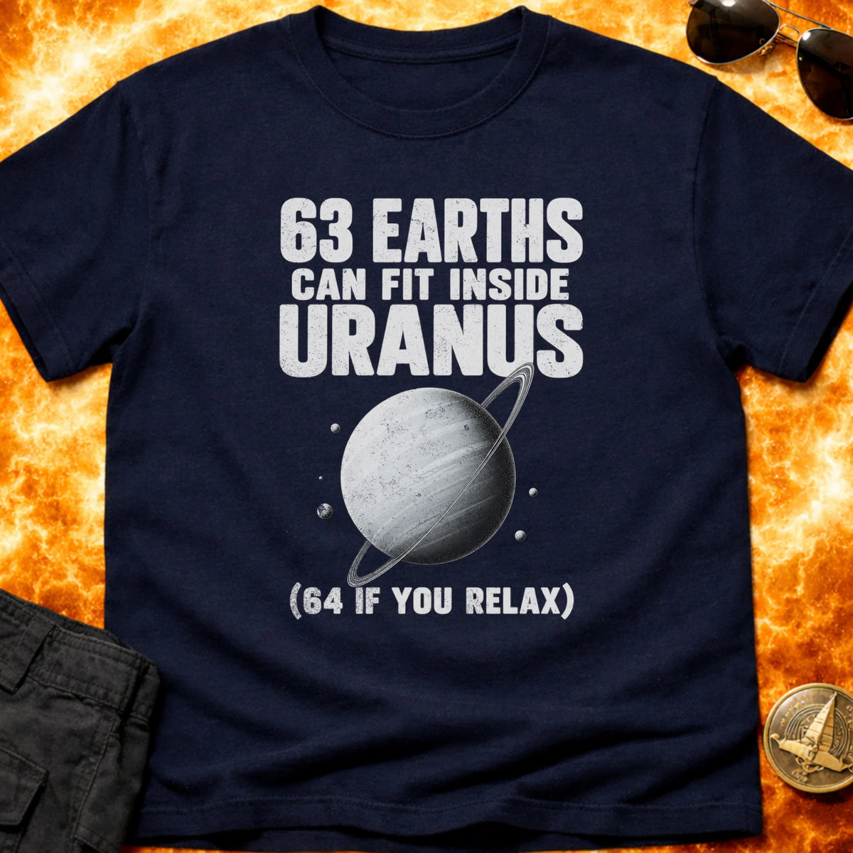 63 Earths Uranus T-Shirt product image 1