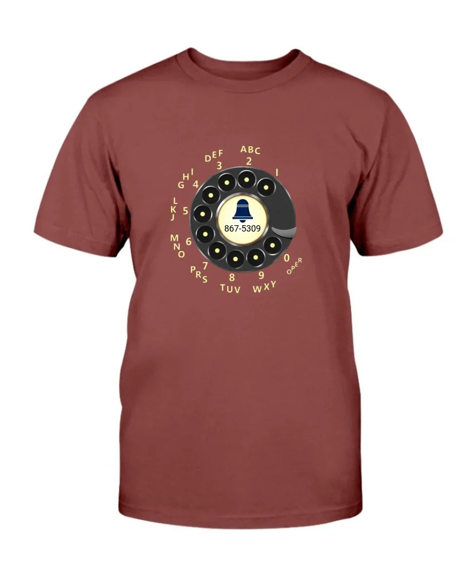 "Custom Retro Rotary Dial" Premium T-Shirt product image 4