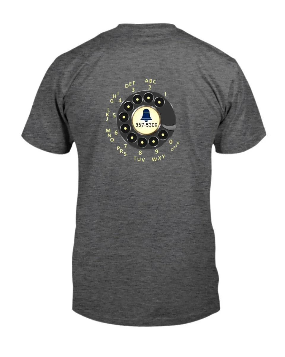 "Custom Retro Rotary Dial" Premium T-Shirt product image 6