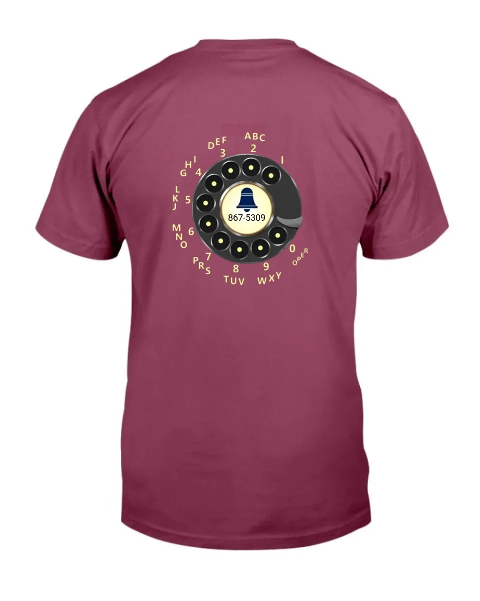 "Custom Retro Rotary Dial" Premium T-Shirt product image 7