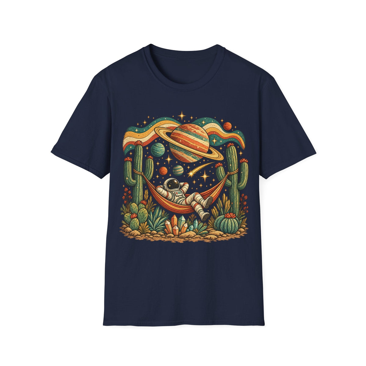 Folk Hammock Astronaut T-Shirt product image 14