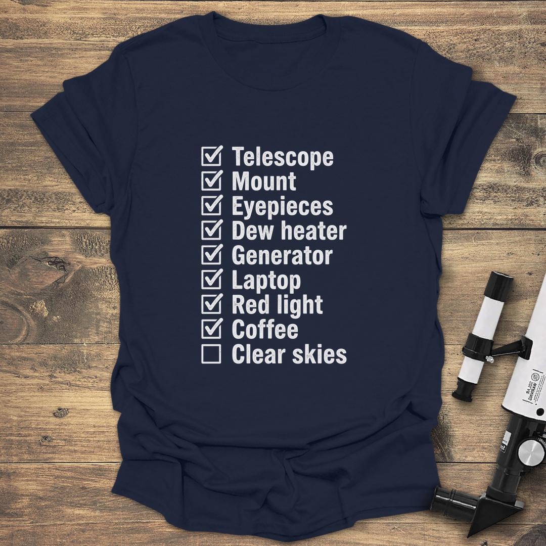 Funny Astronomy Checklist product image 4