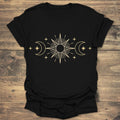 Celestial Triple Moon and Sun