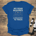 My Gear Requires Spreadsheet product image 1