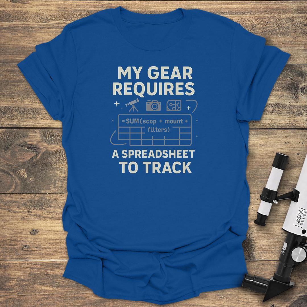 My Gear Requires Spreadsheet product image 1