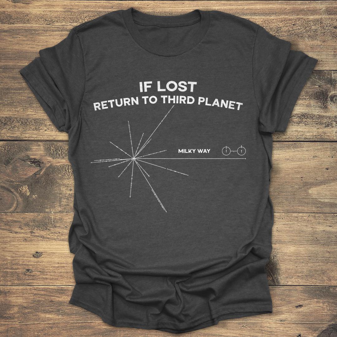 If Lost Return To Third Planet Voyager Pulsar Map product image 3
