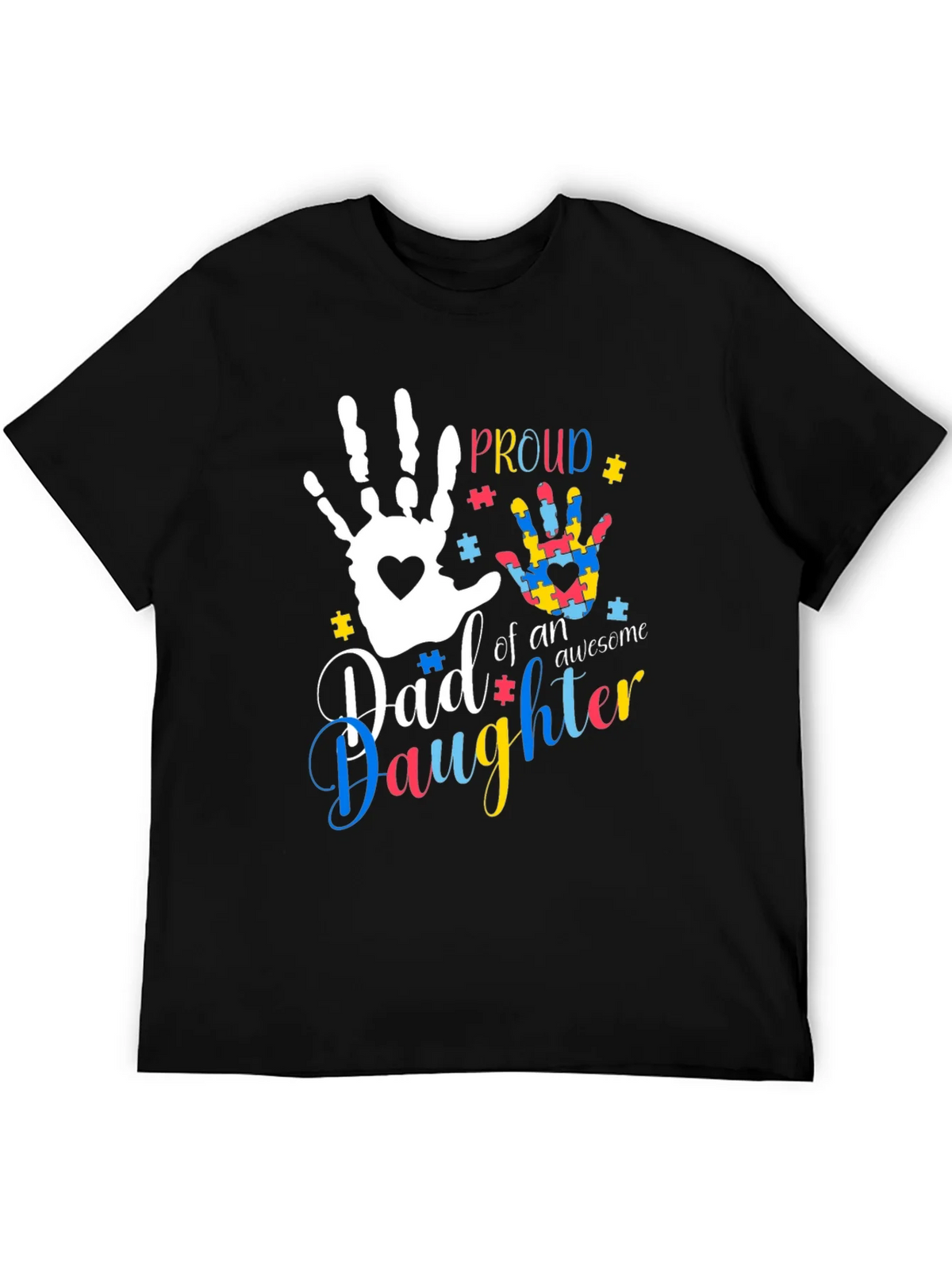Proud Autism Dad T-Shirt product image 5