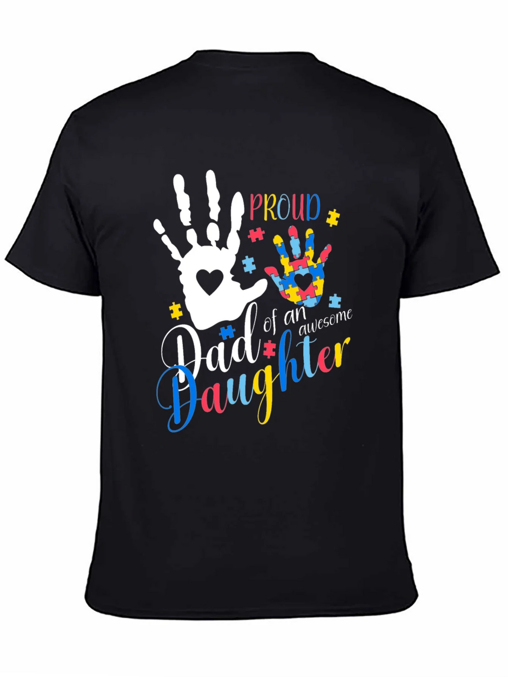 Proud Autism Dad T-Shirt product image 4