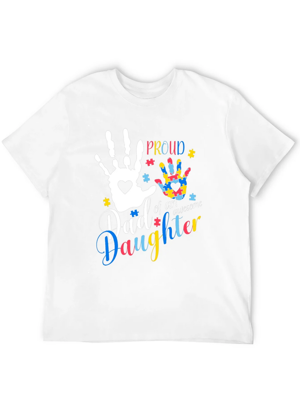Proud Autism Dad T-Shirt product image 11