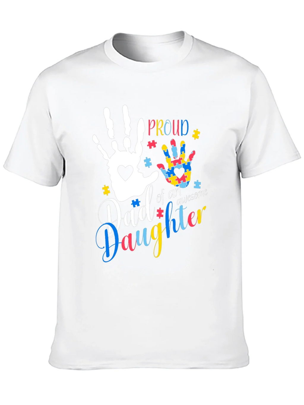 Proud Autism Dad T-Shirt product image 9