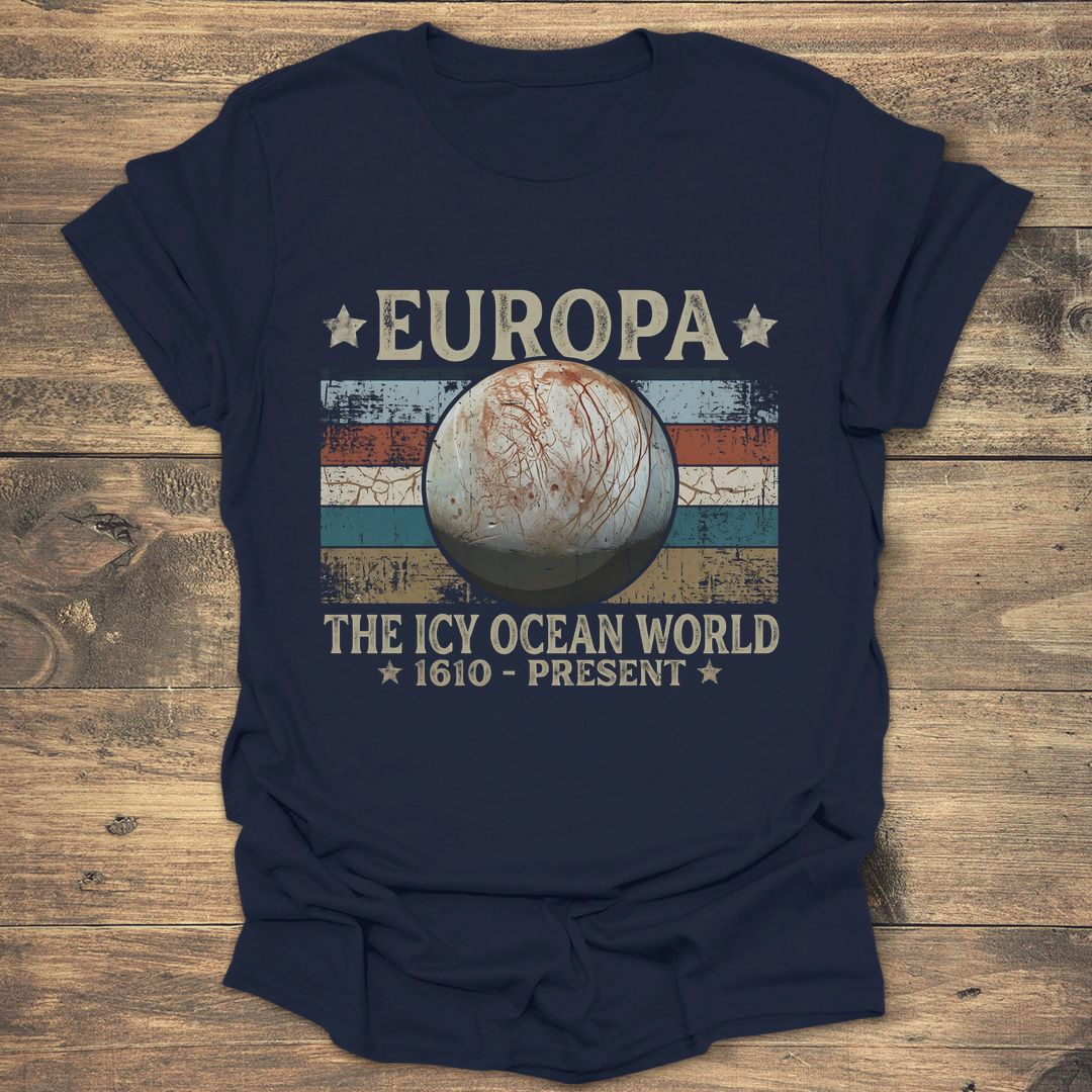 Europa The Icy Ocean World Retro product image 6