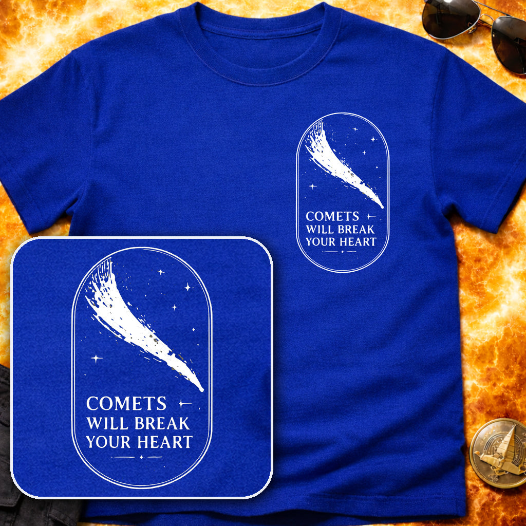 Comets Will Break Your Heart Pocket T-Shirt product image 2