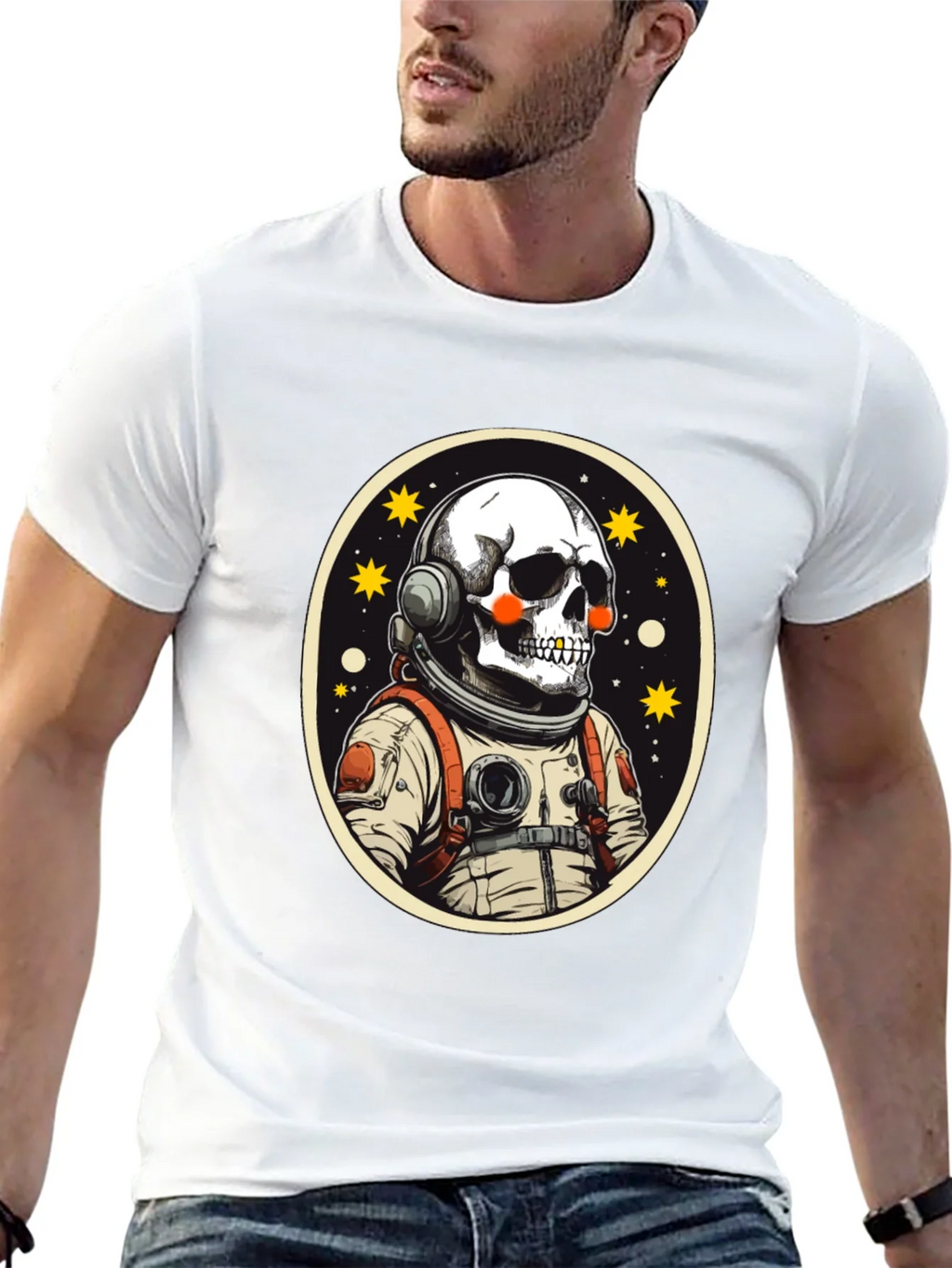 Astronaut Skull T-Shirt product image 10
