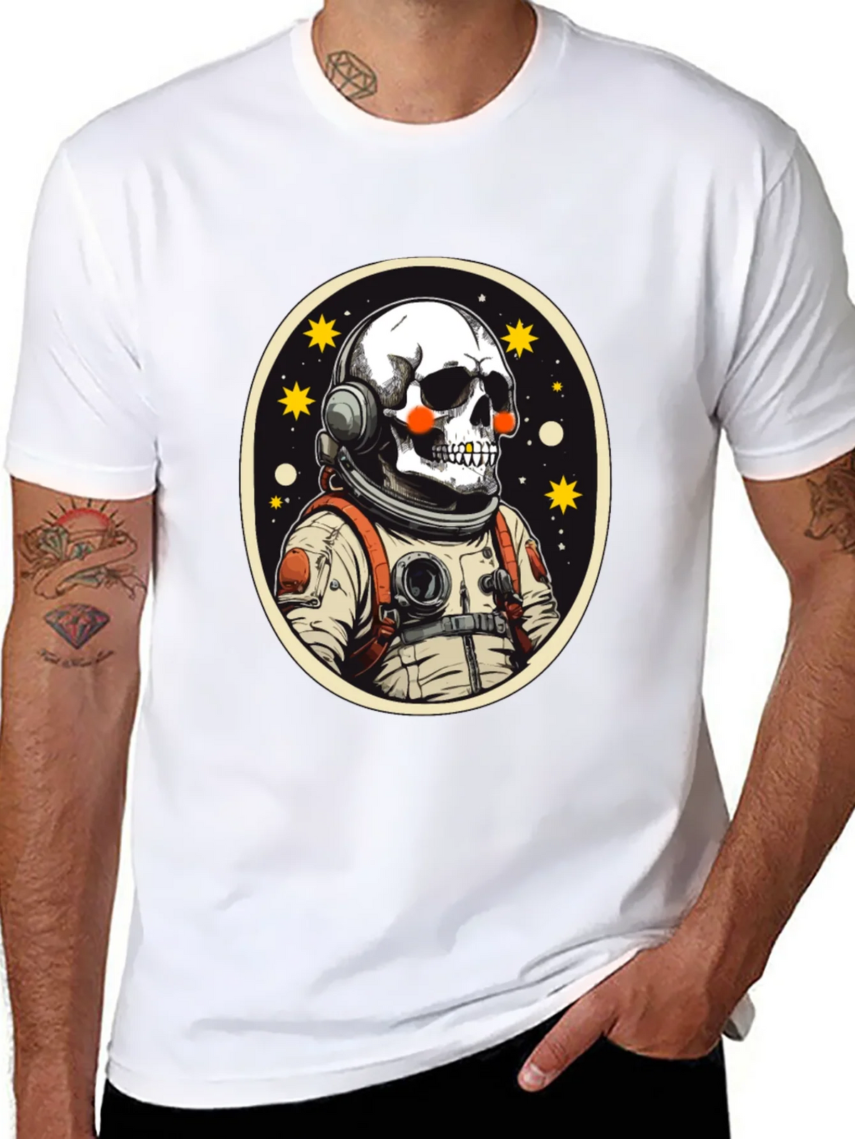 Astronaut Skull T-Shirt product image 7