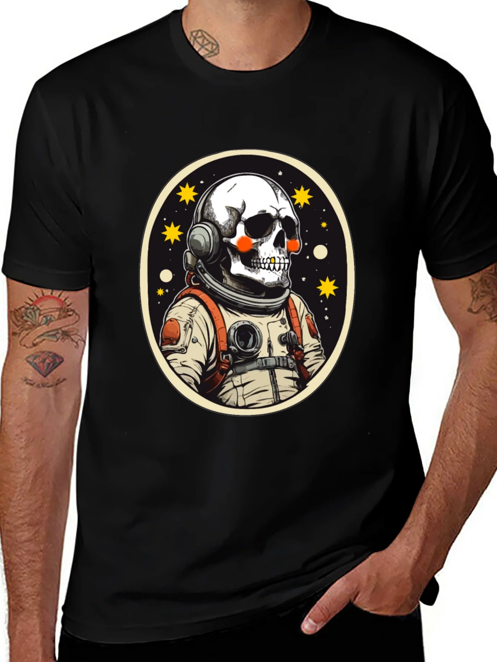 Astronaut Skull T-Shirt product image 1