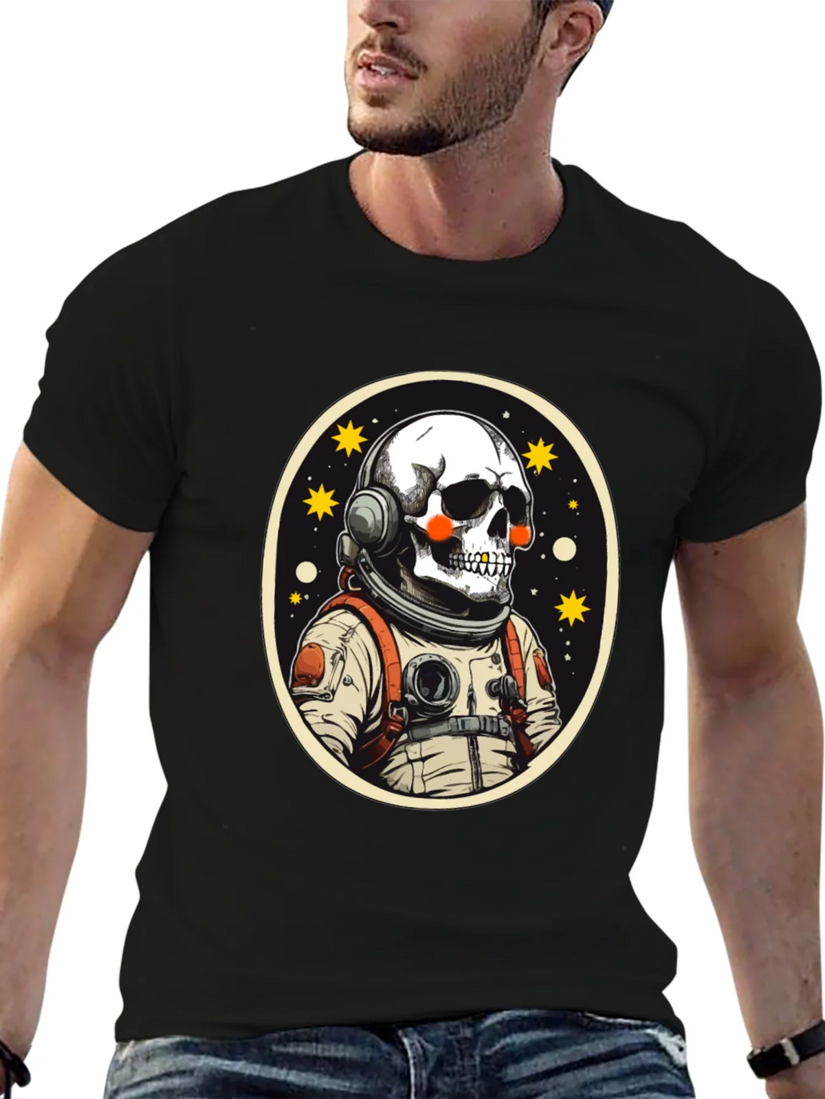 Astronaut Skull T-Shirt product image 6