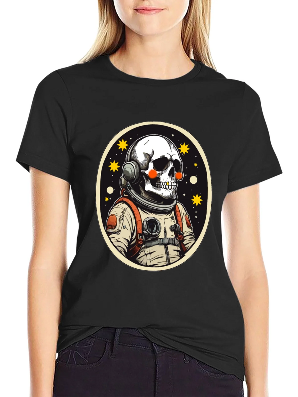 Astronaut Skull T-Shirt product image 2