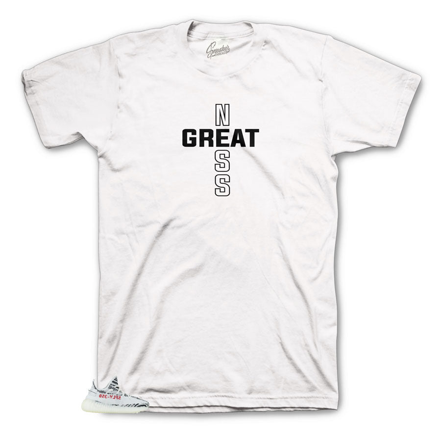 Zebra Greatness Cross Shirt