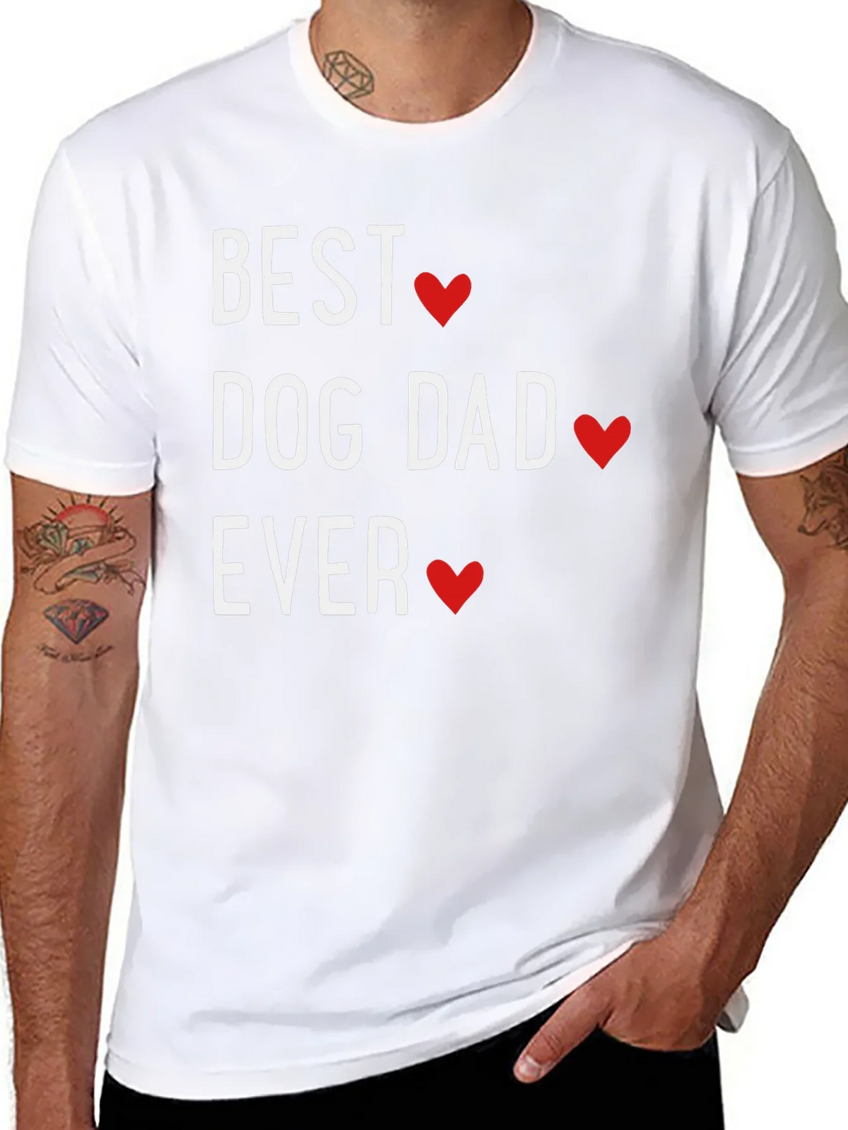 Best Dog Dad Ever T-Shirt product image 7
