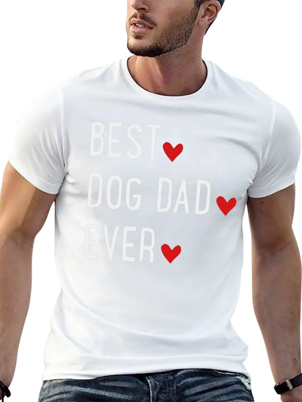 Best Dog Dad Ever T-Shirt product image 12