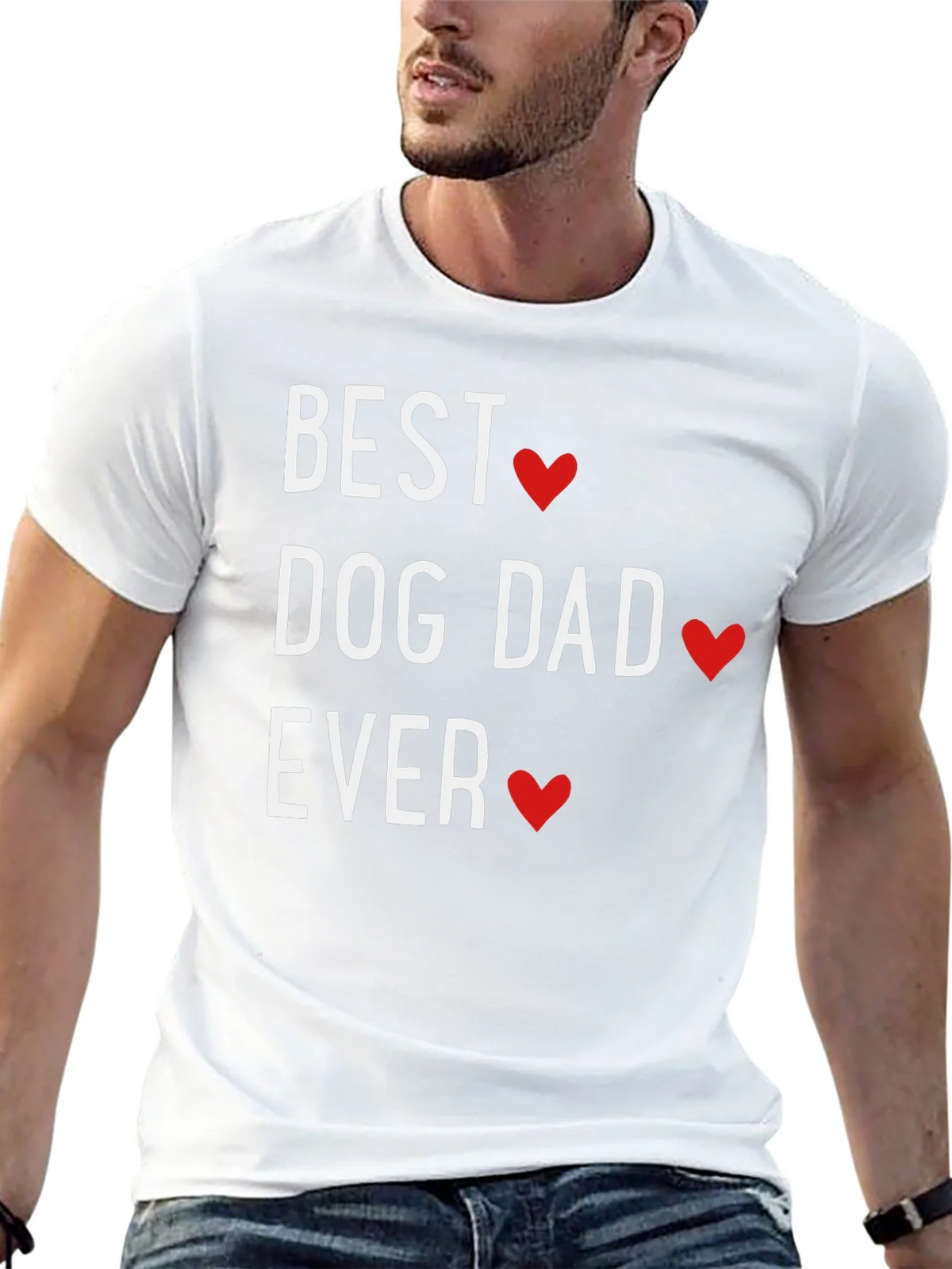 Best Dog Dad Ever T-Shirt product image 12