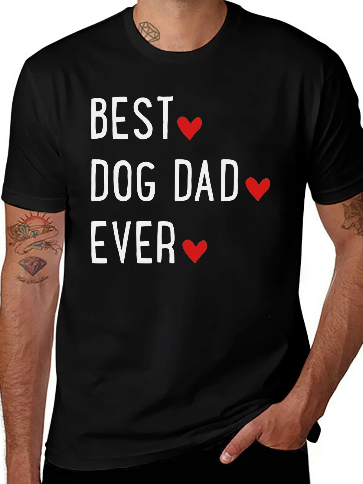 Best Dog Dad Ever T-Shirt product image 1
