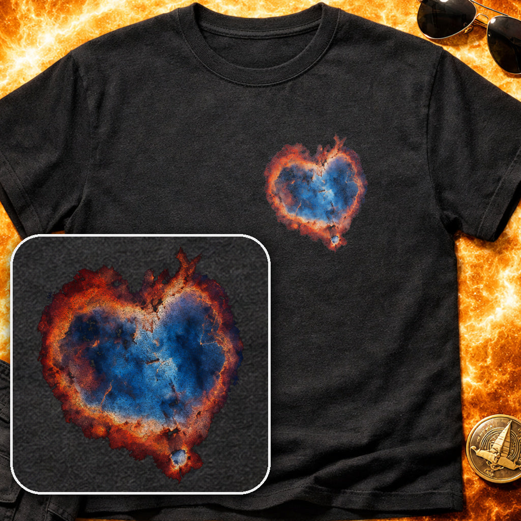 Heart Nebula Pocket T-Shirt product image 2