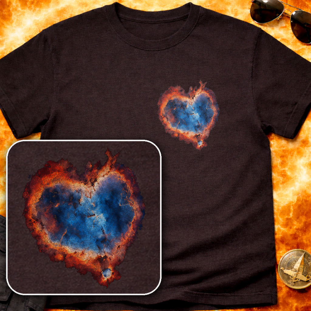 Heart Nebula Pocket T-Shirt product image 3