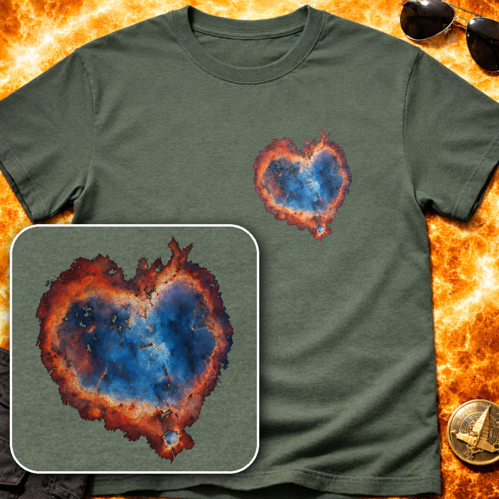 Heart Nebula Pocket T-Shirt product image 6