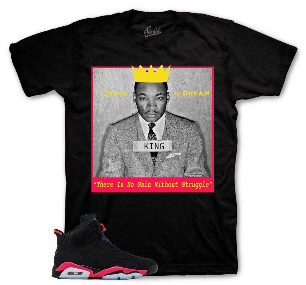 Retro 6 Infrared Freedom Shirt