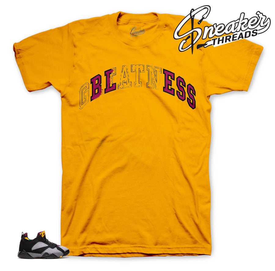 Retro 7 Low Bordeaux Stitched Bless Shirt