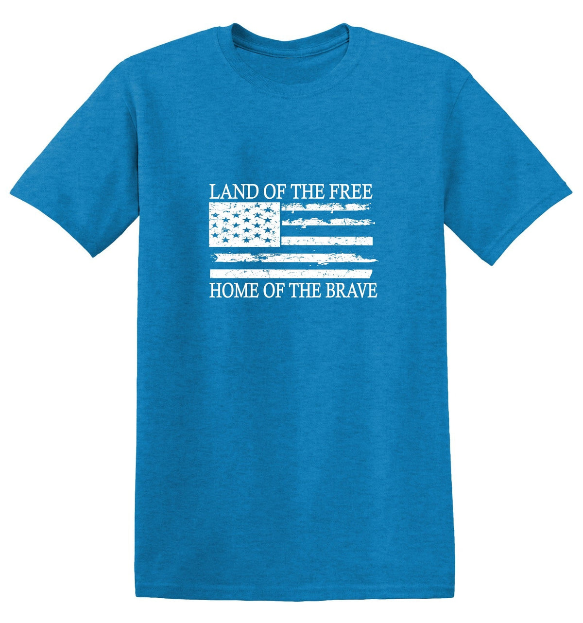 Land of the Free Home of Brave T-Shirt product image 1