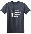 I Love Shaved Beaver T-Shirt product image 1