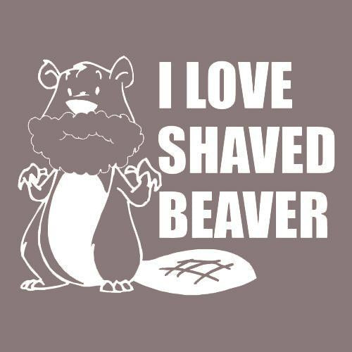 I Love Shaved Beaver T-Shirt product image 2