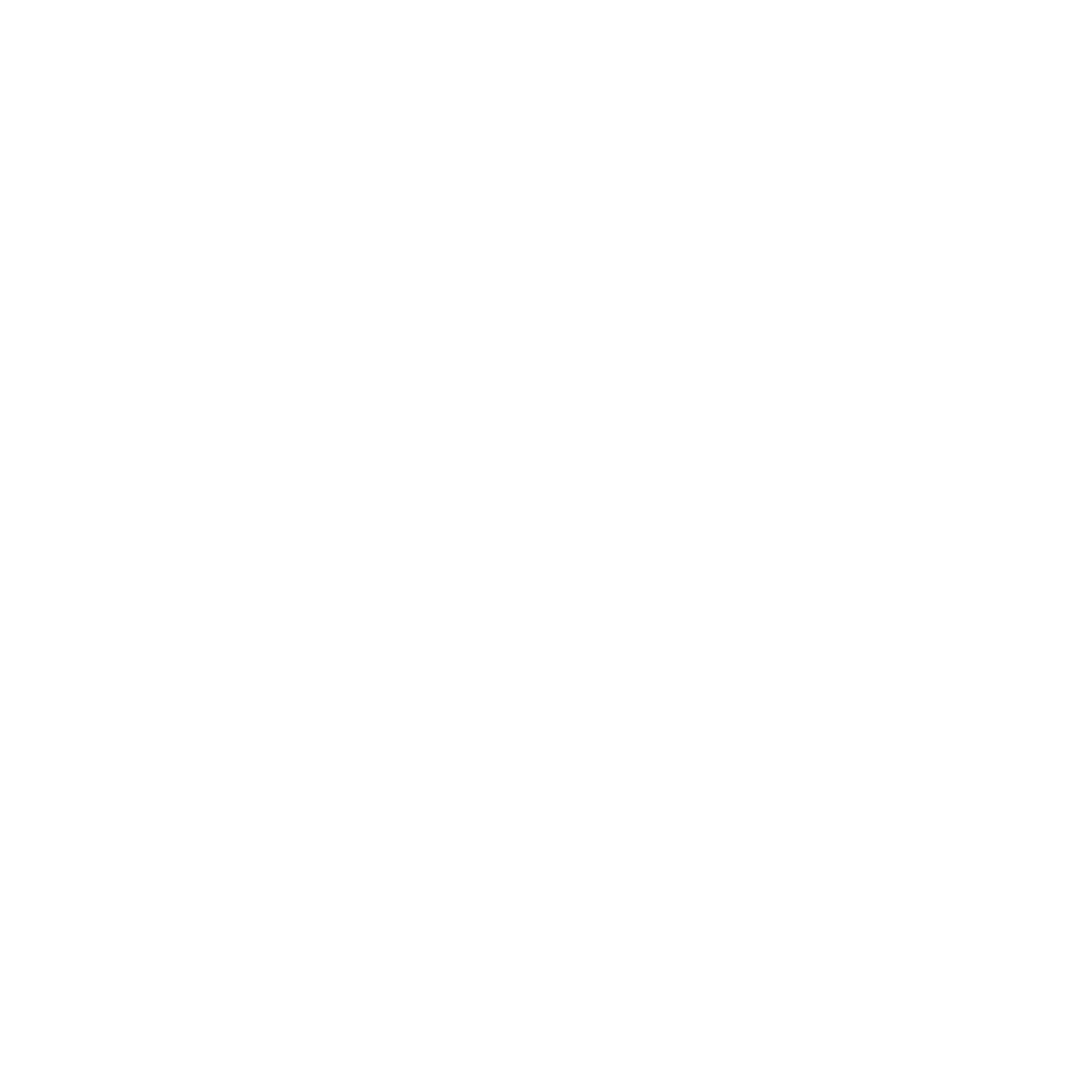 Don't Hate The Player. Game, New T-Shirt product image 2